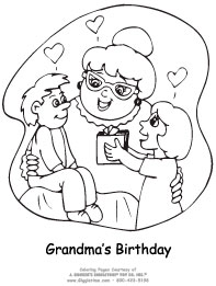 Birthday Coloring Pages: Giggletimetoys.com