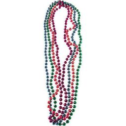 Mardi Gras Bead Necklace