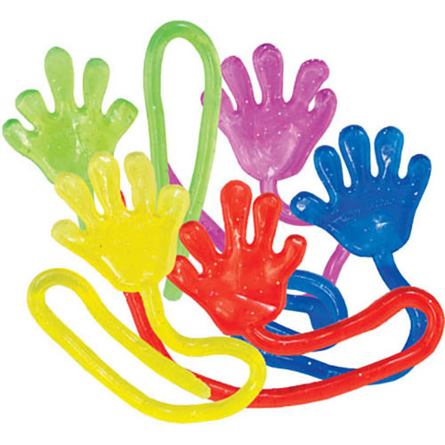 Glitter Sticky Hands | Giggletimetoys.com