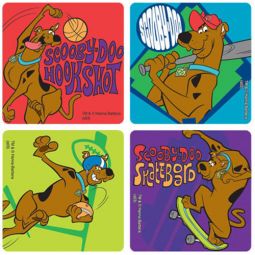 Scooby Doo Sports Sticker