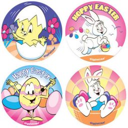 Hoppy Easter Sticker - Roll