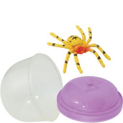 Colorful Spiders in 2" Capsule