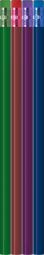 Dark Colored Pencil Assortment - Round - Blank