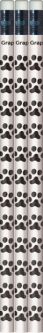 Black Paw Print Pencils