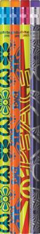 Groovy '60s Metallic Foil Pencils