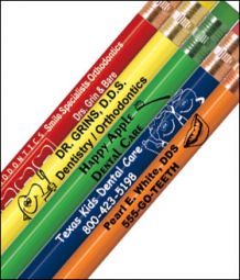 Round Personalized Pencils